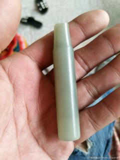 清和田玉烟嘴-和田玉-7788收藏