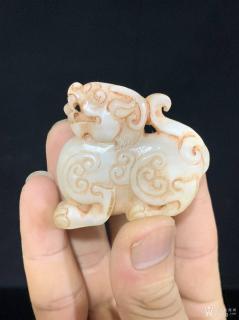 旧藏和田玉貔貅