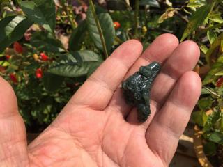 新疆和田玉青玉白菜坠子