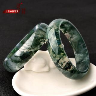 灵菲直播手镯女和田玉羊脂玉舒俱来樱花玛瑙海蓝宝草莓晶翡翠镯子