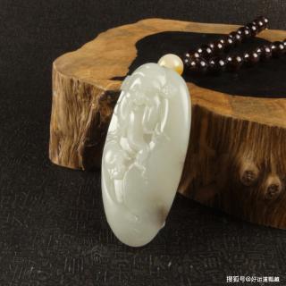 和田玉的色差很重要,偏色一点,其实差很远