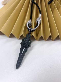 新中式和田玉吊坠