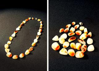 和田玉小籽料项链亮相,高端玩家竞相争夺